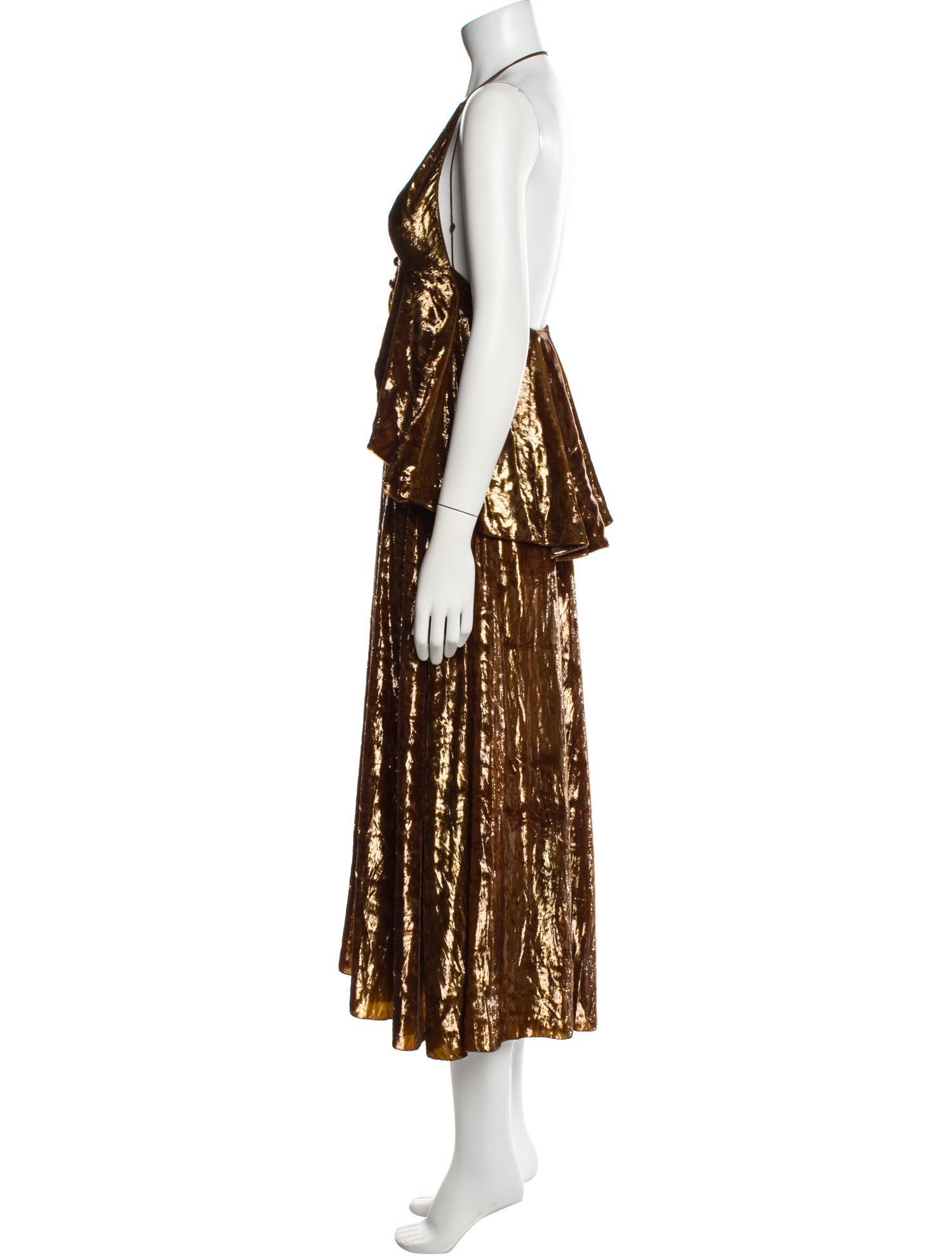 Françoise Halterneck Mini Dress